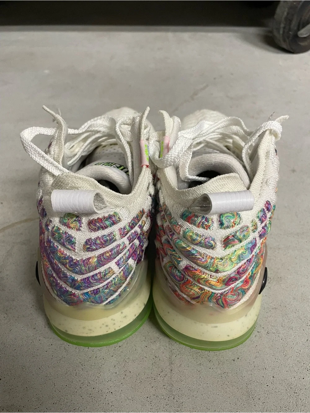 Nike LeBron 17 Air Command Force (size 7Y)
